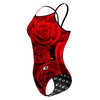 Radiant Roses - Sunback Tank Swimsuit