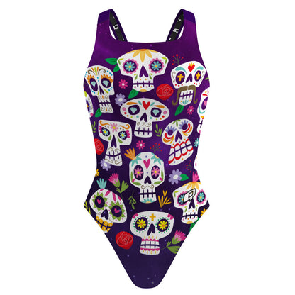 Calaveritas - Classic Strap Swimsuit