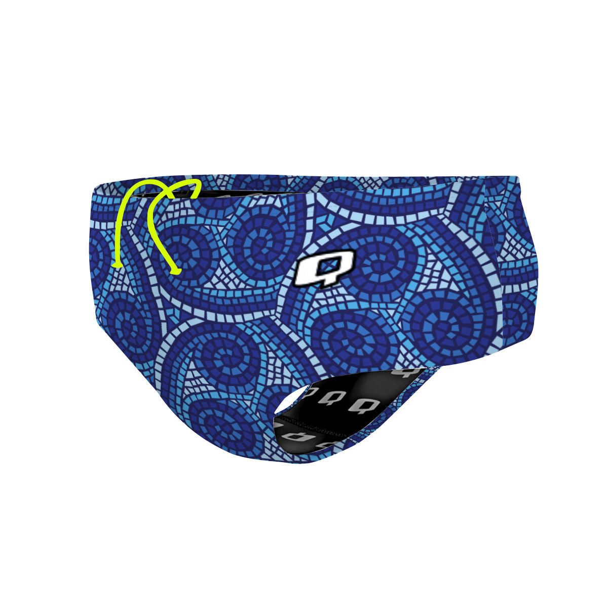 Blue Mosaic - Classic Brief Swimsuit