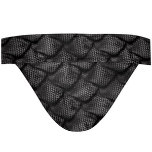 Dragon Scale Demi Cheeky Cut Bikini Bottom