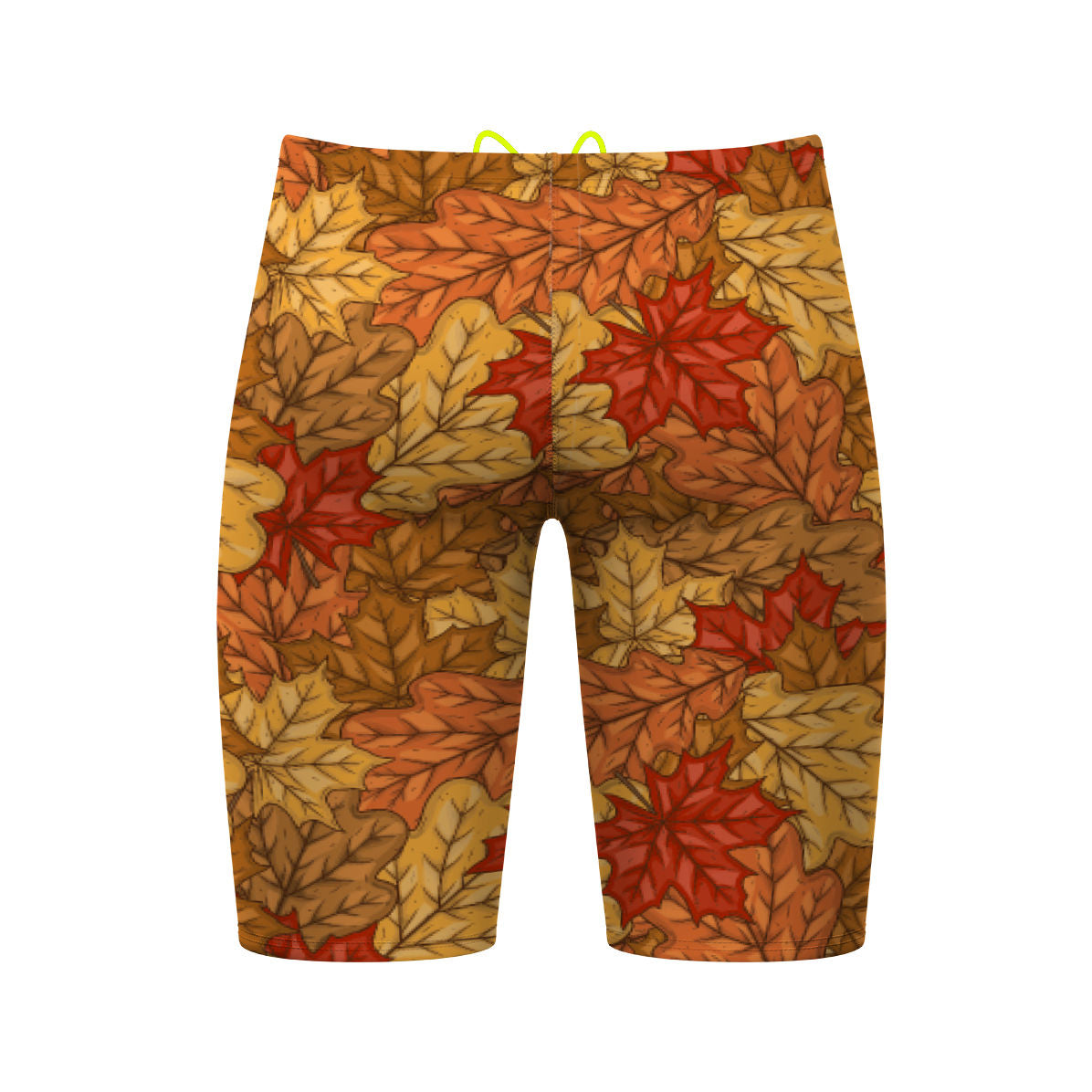 Yellow Leafs Jammer Swimsuit