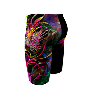 Lionfish in Technicolor Jammer Swimsuit