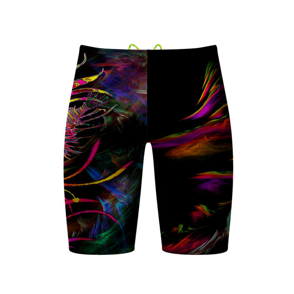 Lionfish in Technicolor Jammer Swimsuit