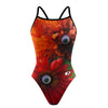 Oculary Flowers - Sunback Tank Swimsuit