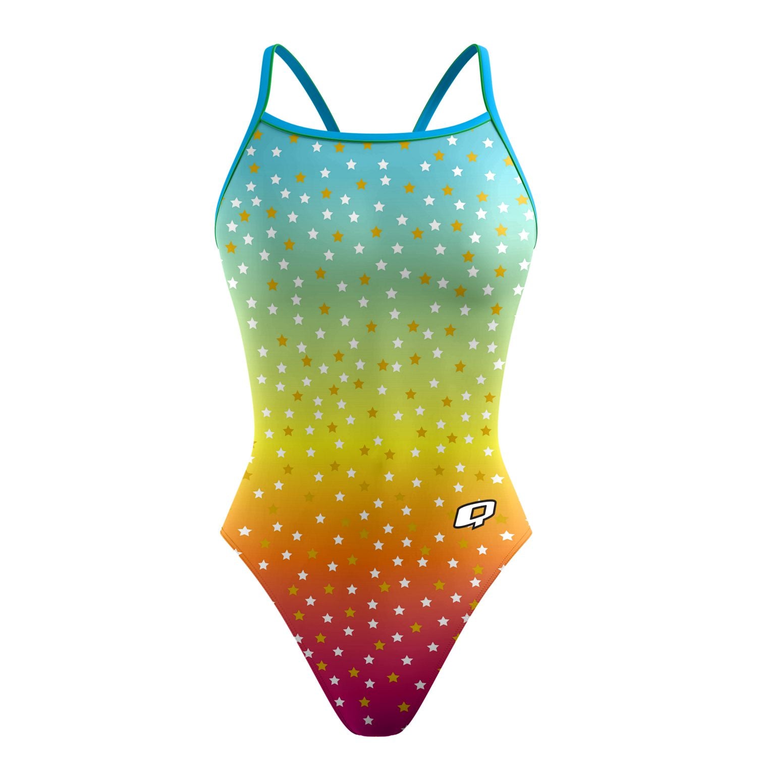Stardust Sunback Tank – Q Swimwear