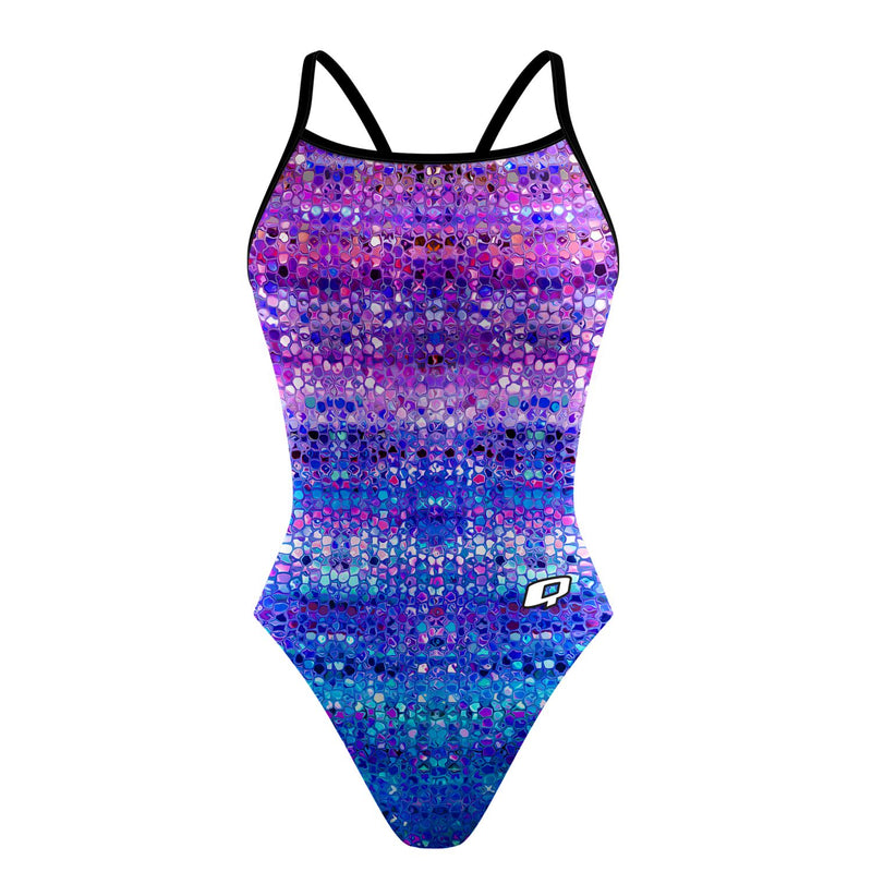 Water in my Goggles - Sunback Tank Swimsuit