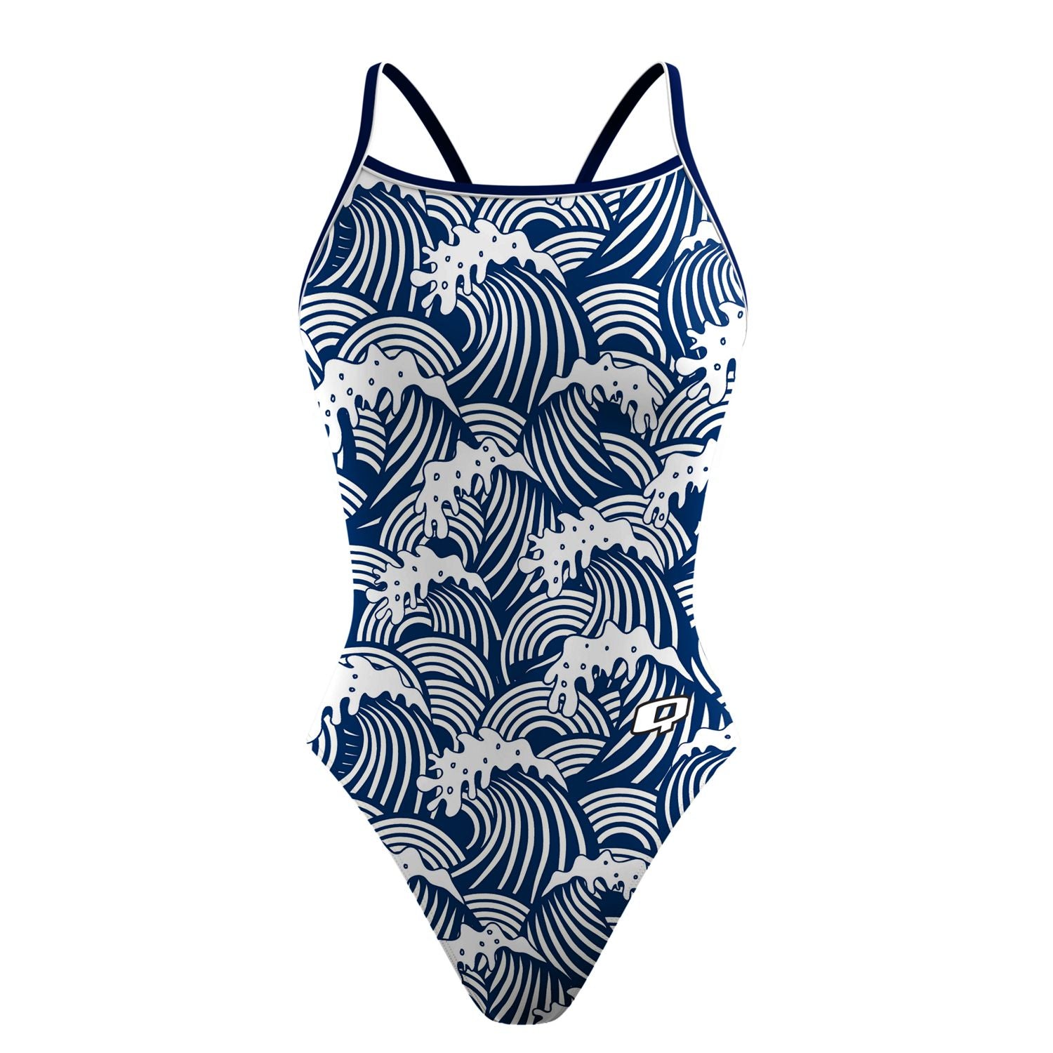 White Cap - Sunback Tank Swimsuit – Q Swimwear