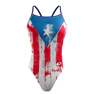 Puerto Rico - Sunback Tank Swimsuit