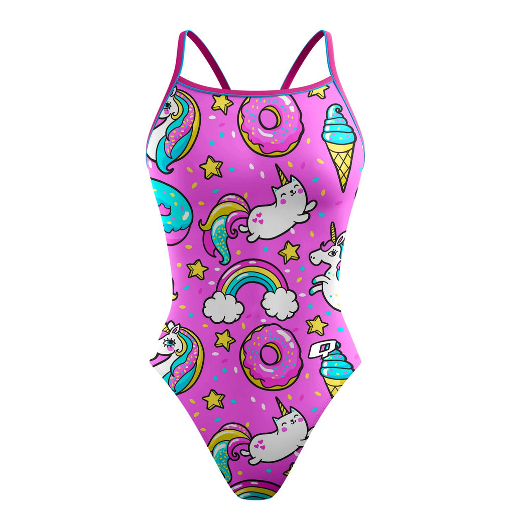 Confetti -Sunback Tank Swimsuit