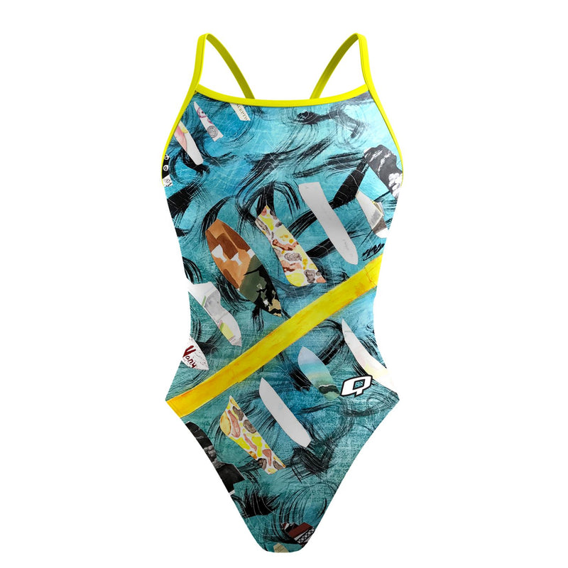 Marina Memories - Sunback Tank Swimsuit