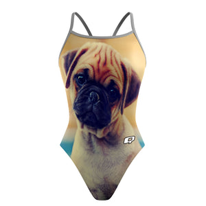 Pug Sunback Tank – Q Swimwear