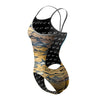 If Fishes Were Wishes - Sunback Tank Swimsuit