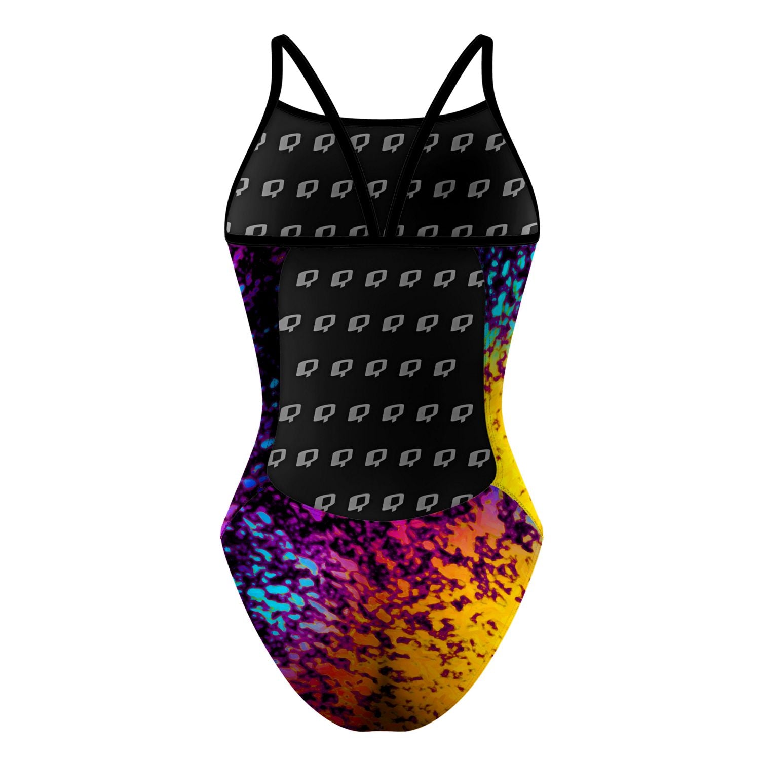 Retro Splash Sunback Tank – Q Swimwear
