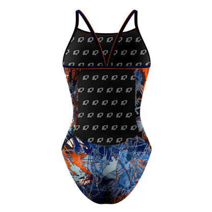 The Sound is the Story - Sunback Tank Swimsuit