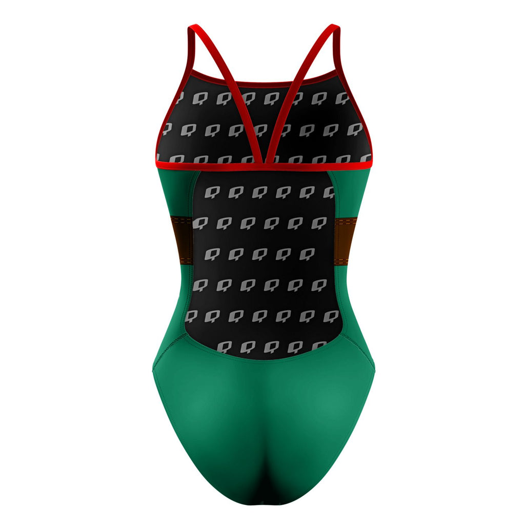 Santa's Helper - Sunback Tank Swimsuit