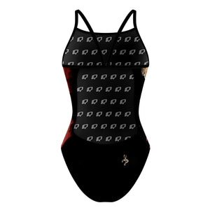 Red Riding Hood - Sunback Tank Swimsuit