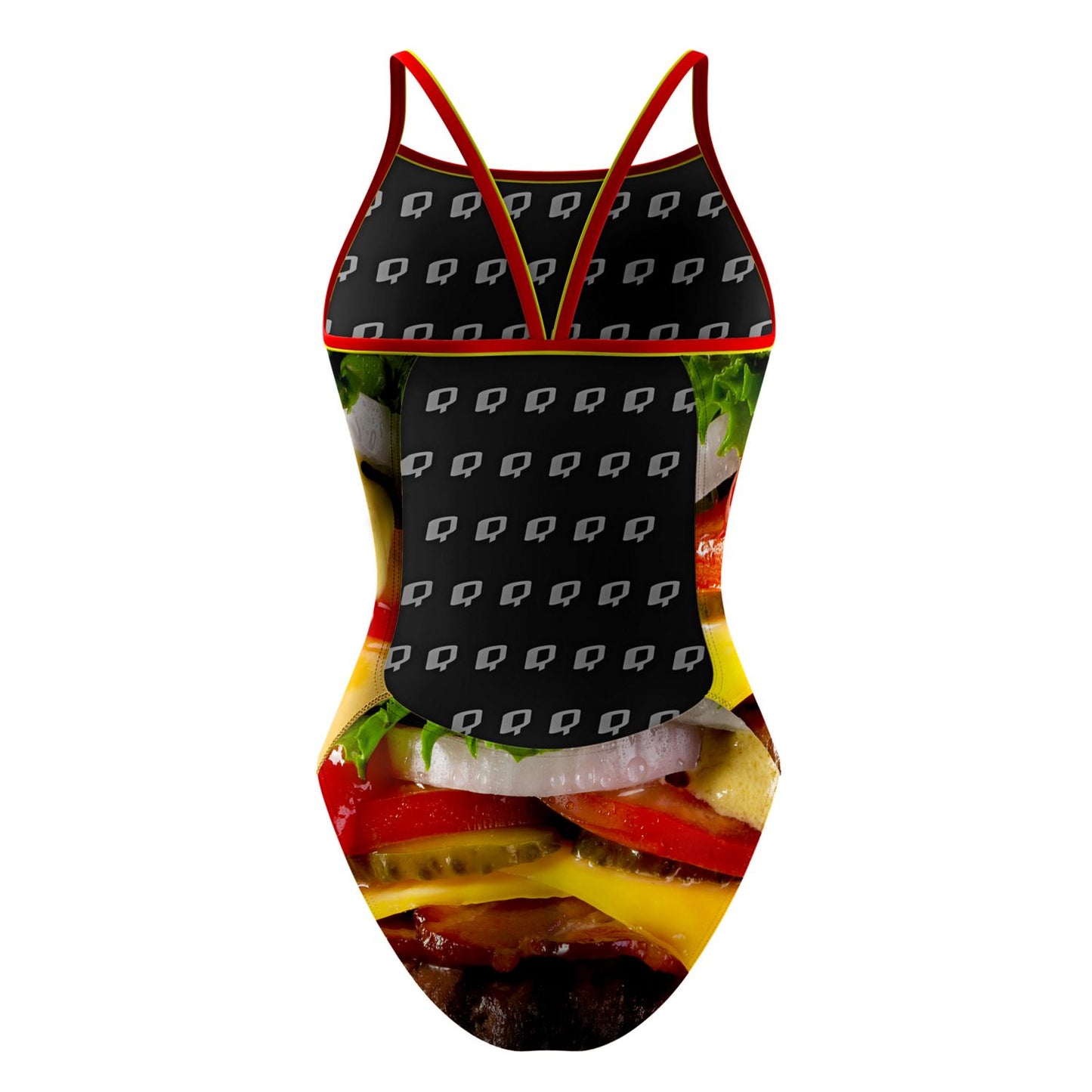 Hamburger - Sunback Tank Swimsuit