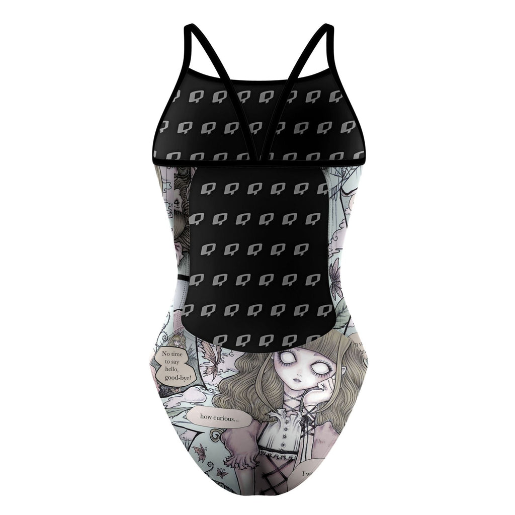 Creepy Little Alice - Sunback Tank Swimsuit