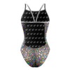 Dipped in Glitter - Sunback Tank Swimsuit