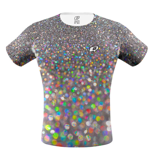 Dipped in Glitter Performance Shirt - Q Swimwear