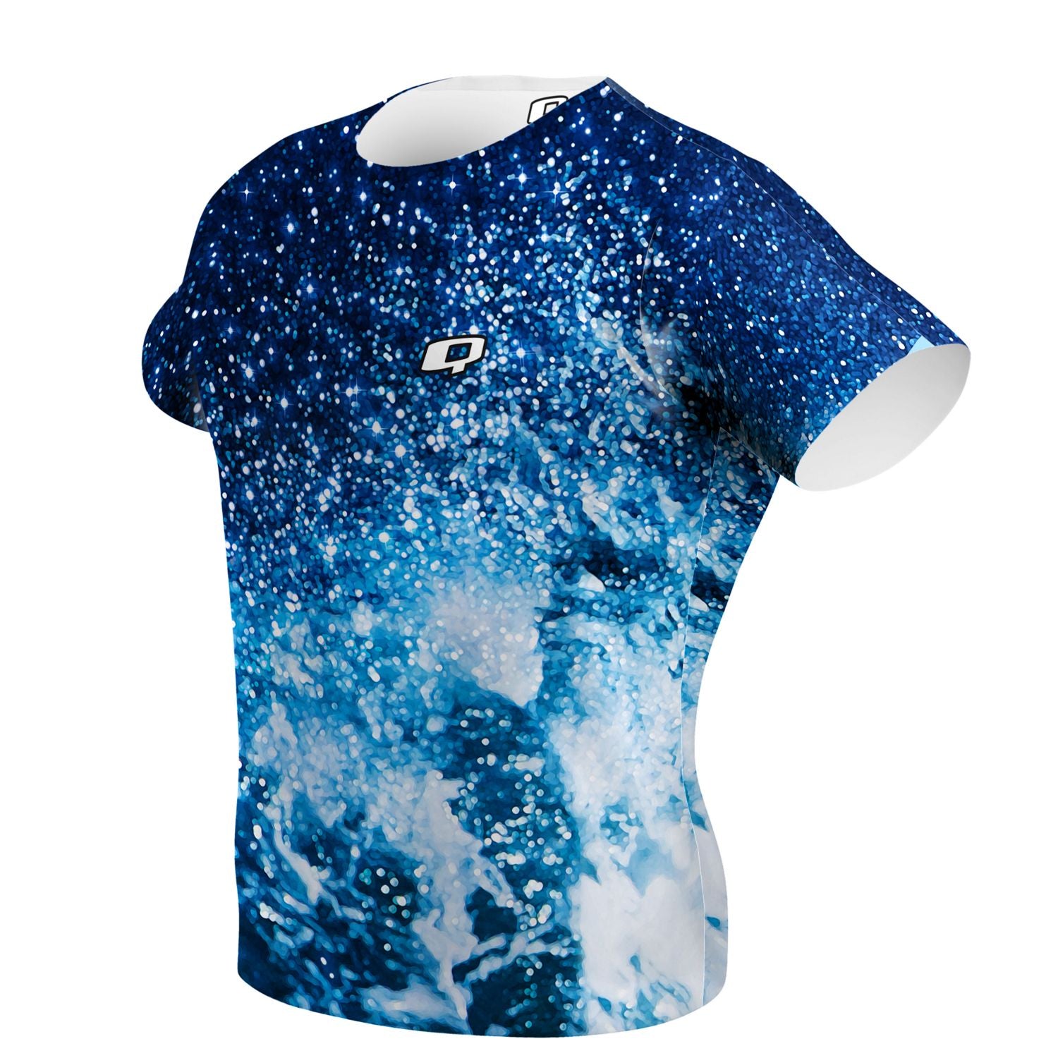 Cosmic Waves Performance Shirt - Q Swimwear