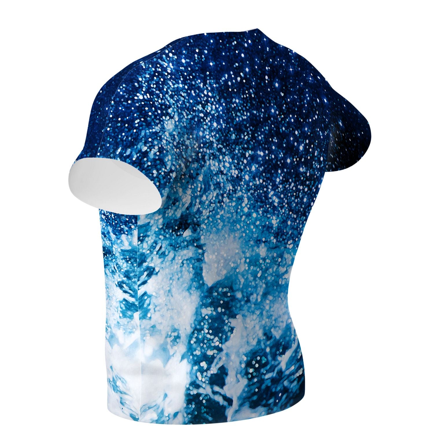 Cosmic Waves Performance Shirt - Q Swimwear