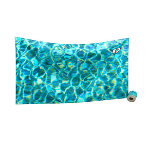 Pool Camo Microfiber Swim Towel