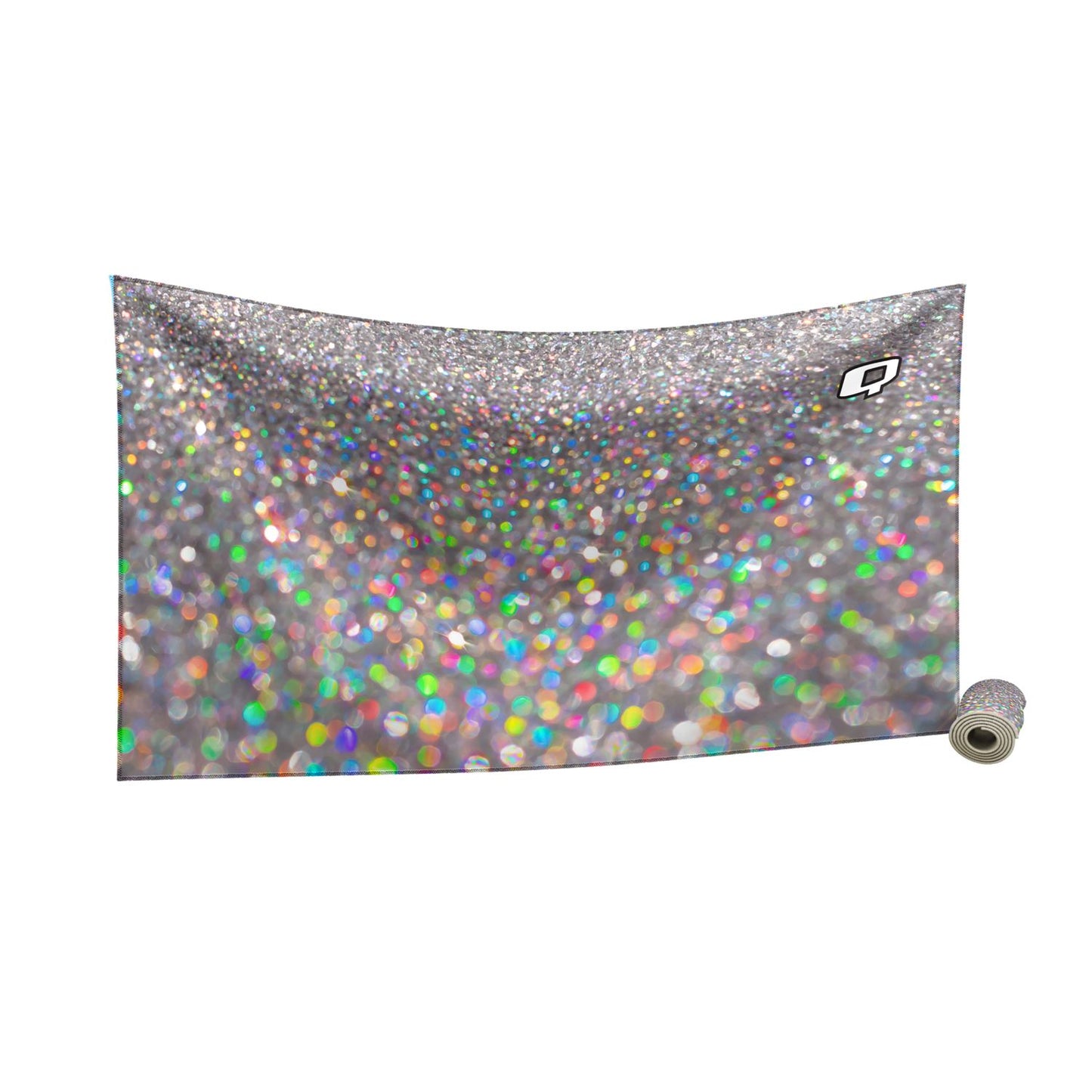 Dipped in Glitter Quick Dry Towel