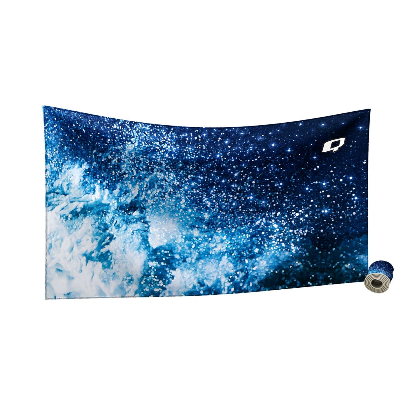 Cosmic Waves Microfiber Swim Towel