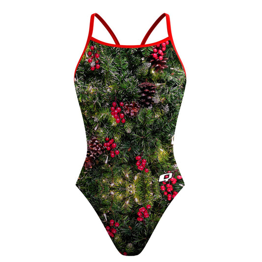 Mistletoe Skinny Strap