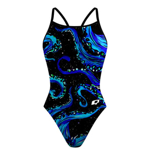 Tentacle Tickles Skinny Strap Swimsuit