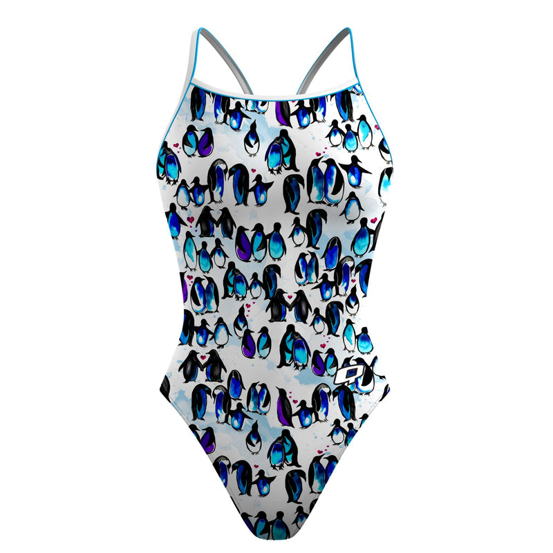 You are my Penguin Skinny Strap Swimsuit