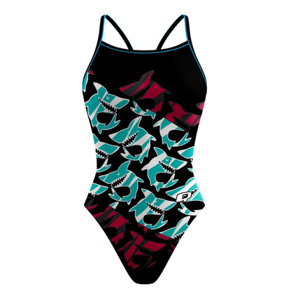 Shark Attack Skinny Strap