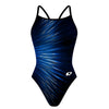 Blue Volt Skinny Strap Swimsuit