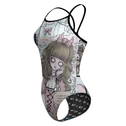 Creepy Little Alice Skinny Strap Swimsuit