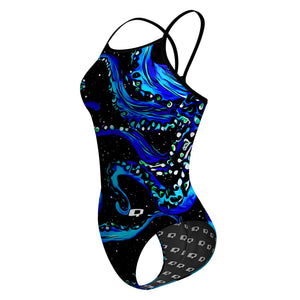 Tentacle Tickles Skinny Strap Swimsuit