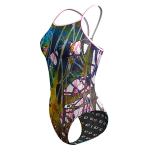 Creature Deep 3 Skinny Strap Swimsuit