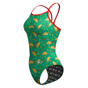 Taco 'Bout Swimming Skinny Strap Swimsuit