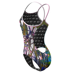 Creature Deep 3 Skinny Strap Swimsuit