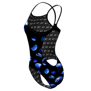 Dance of the Jellies Skinny Strap Swimsuit