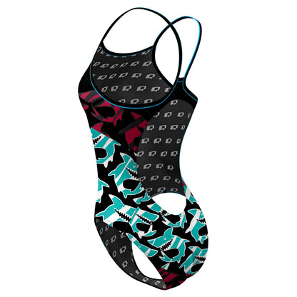 Shark Attack Skinny Strap