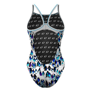 You are my Penguin Skinny Strap Swimsuit