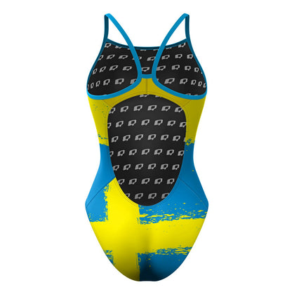 Sweden Skinny Strap Swimsuit