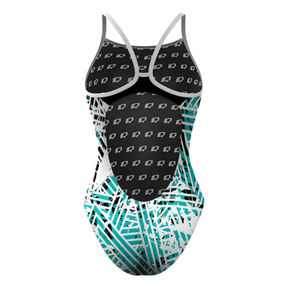 Chaos Skinny Strap Swimsuit