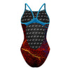 Breath of the Red Coral Skinny Strap Swimsuit