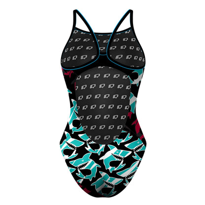 Shark Attack Skinny Strap