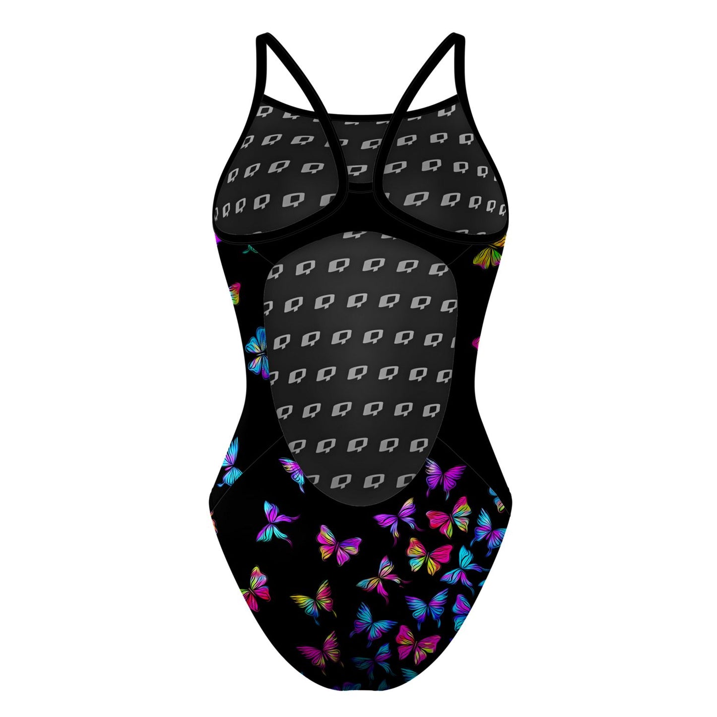 Butterfly Fly Away Skinny Strap Swimsuit