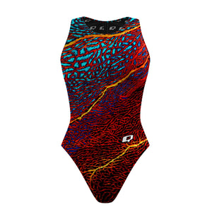 Breath of the Red Coral - Women Waterpolo Swimsuit Classic Cut