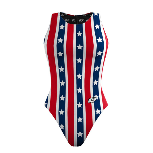 Putting On The Spitz - Women Waterpolo Swimsuit Classic Cut