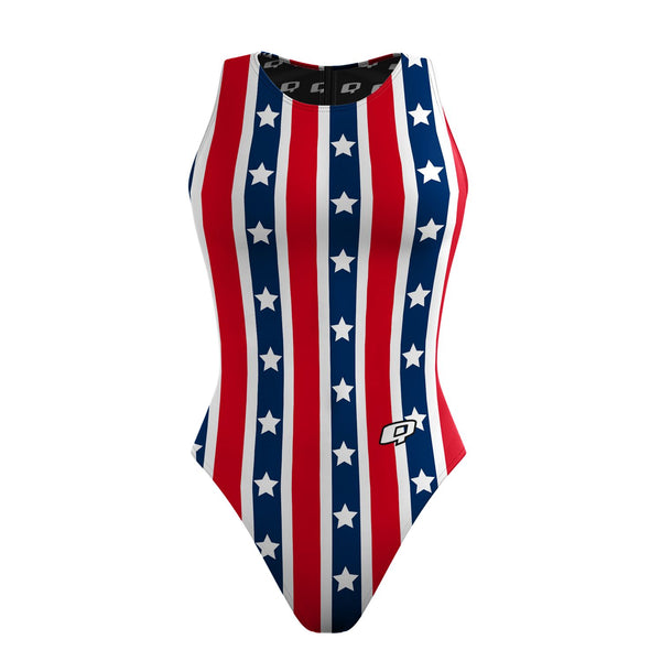 Putting On The Spitz - Women Waterpolo Swimsuit Classic Cut